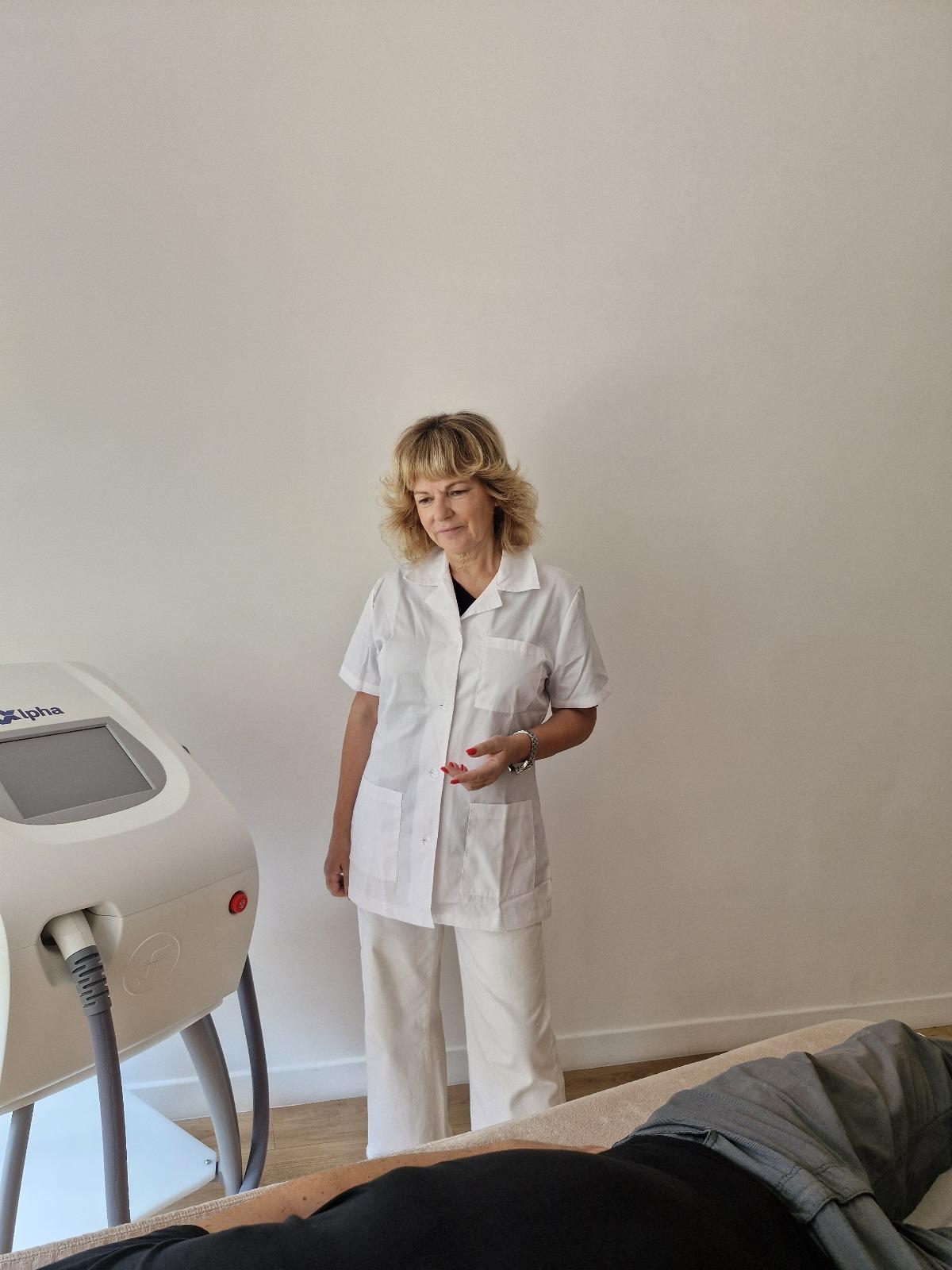 Praticienne du Cabinet Esthétique Nice Dubouchage
